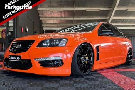 Orange 2012 HSV Senator Sedan Signature
