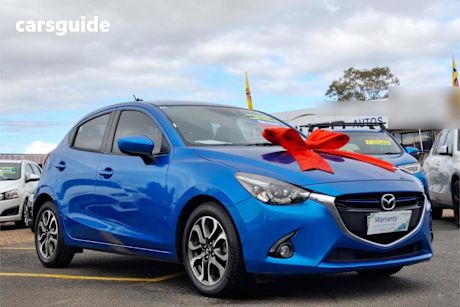 Blue 2016 Mazda 2 Hatchback Genki