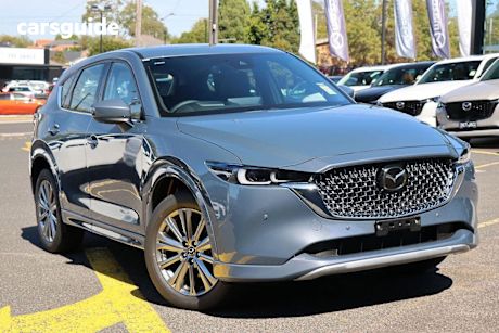 Grey 2025 Mazda CX-5 Wagon G35 Akera Turbo (awd)