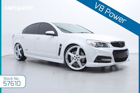 White 2015 Holden Commodore Sedan SS-V Redline