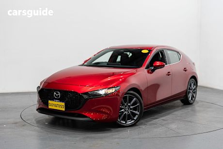 Red 2024 Mazda 3 Hatchback G25 GT Vision