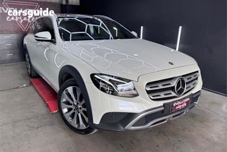 White 2017 Mercedes-Benz E220 Estate D (all Terrain)