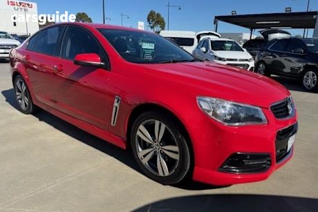 Red 2013 Holden Commodore Sedan SV6