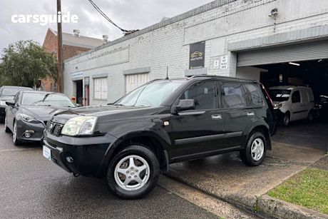 Black 2004 Nissan X-Trail Wagon ST (4x4) T30