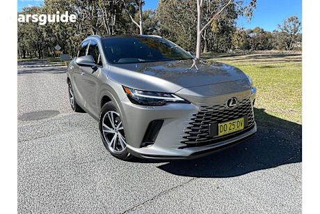 Silver 2024 Lexus RX SUV RX350H LUXURY 4X4