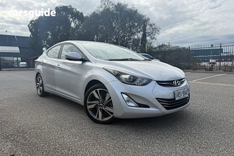 Silver 2014 Hyundai Elantra Sedan Premium