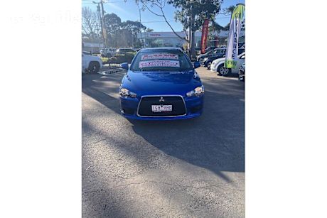Blue 2015 Mitsubishi Lancer Sedan ES SPORT F