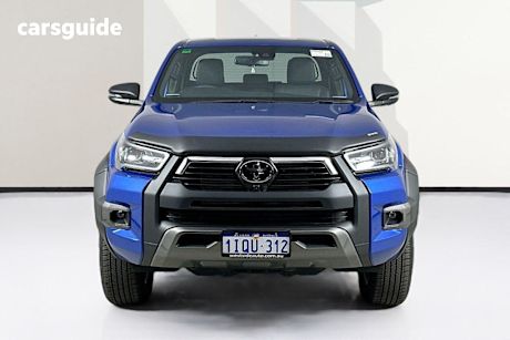 Blue 2024 Toyota Hilux Double Cab Pick Up Rogue 48V (4X4)