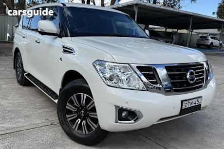 White 2018 Nissan Patrol Wagon TI (4X4)