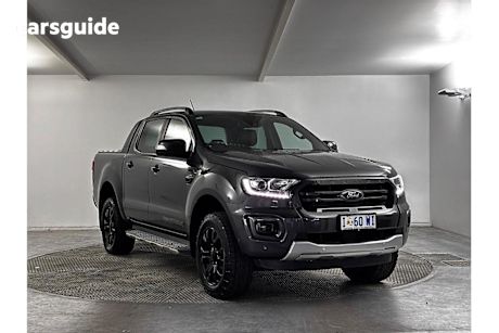 Grey 2019 Ford Ranger Double Cab Pick Up Wildtrak 2.0 (4X4)