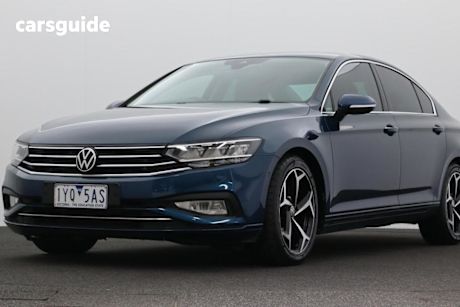 Blue 2021 Volkswagen Passat Sedan 140TSI Business