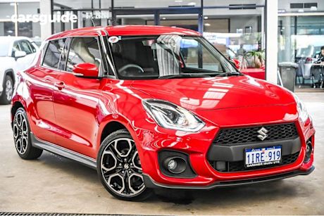 Red 2024 Suzuki Swift Hatch SPORT F
