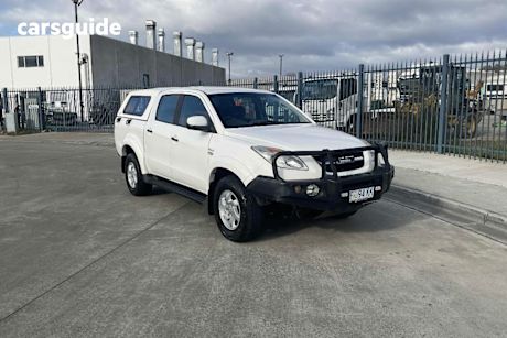 White 2016 JMC Vigus Dual Cab Utility LX (4X4)