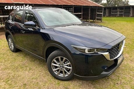 Blue 2023 Mazda CX-5 Wagon G25 Maxx Sport (fwd)