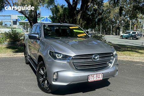Silver 2021 Mazda BT-50 Dual Cab Pick-up GT (4X4)