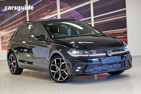 Black 2025 Volkswagen Polo Hatch GTI F