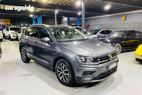 Grey 2017 Volkswagen Tiguan Wagon 110 TSI Comfortline