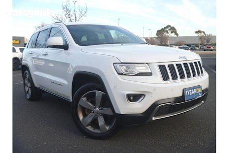 White 2015 Jeep Grand Cherokee Wagon Limited (4X4)