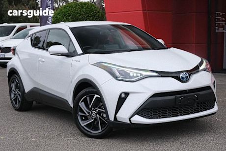 White 2023 Toyota C-HR SUV KOBA F