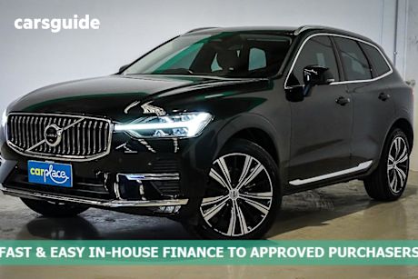 Black 2021 Volvo XC60 Wagon B5 Inscription Mhev