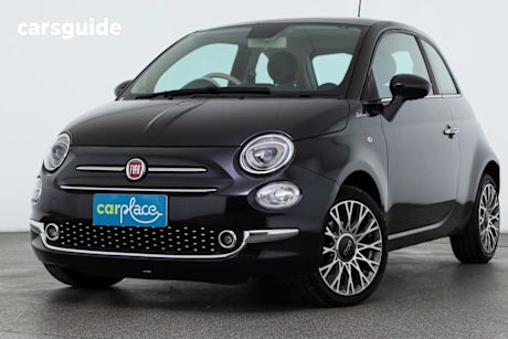 Black 2023 Fiat 500 Hatchback Dolcevita