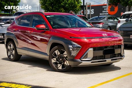 Red 2025 Hyundai Kona Wagon Premium
