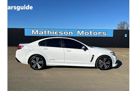 White 2015 Holden Commodore Sedan SS STORM R