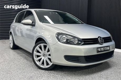 Silver 2010 Volkswagen Golf Hatchback 103 TDI Comfortline