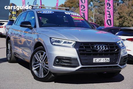 Silver 2020 Audi Q5 Wagon 45 Tfsi Quattro Sport