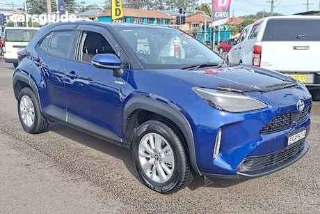 Blue 2021 Toyota Yaris Cross Wagon GXL Hybrid