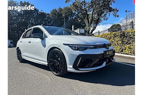 White 2025 Volkswagen Golf Hatch R BLACK EDITION 4WD
