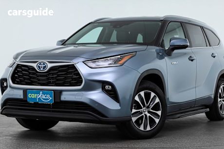 Blue 2023 Toyota Kluger Wagon GXL Hybrid AWD
