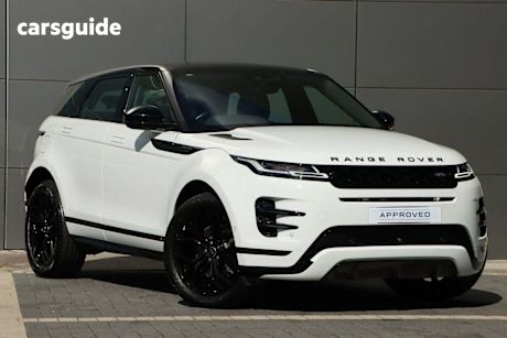 White 2021 Land Rover Range Rover Evoque Wagon P250 R-DYNAMIC SE 4X4