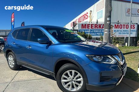 Blue 2019 Nissan X-Trail Wagon ST 7 Seat (2WD)