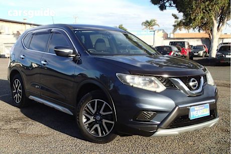 Blue 2016 Nissan X-Trail Wagon ST N-Sport SE Black (4X4)