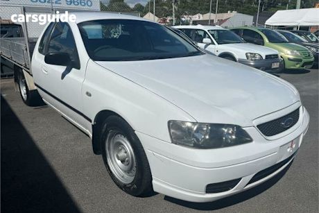 White 2005 Ford Falcon Utility XL (lpg)