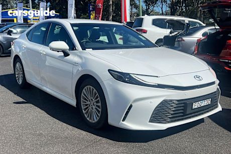White 2024 Toyota Camry Sedan ASCENT F