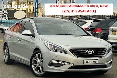 Silver 2015 Hyundai Sonata Sedan Premium