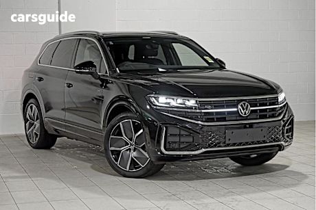 Black 2025 Volkswagen Touareg SUV 210TDI R-LINE 4WD