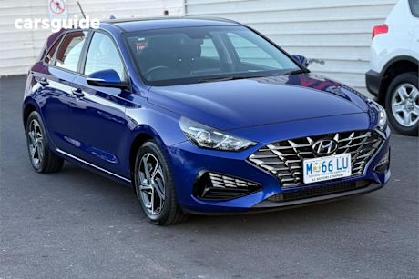 Blue 2020 Hyundai I30 Hatchback