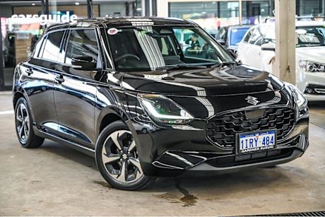 Black 2024 Suzuki Swift Hatch HYBRID GLX F