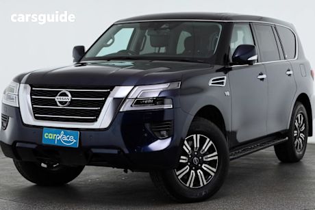 Blue 2020 Nissan Patrol Wagon TI (4X4)
