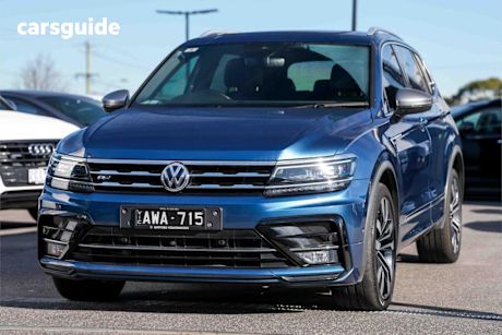 Blue 2018 Volkswagen Tiguan Wagon Allspace 162 TSI Highline