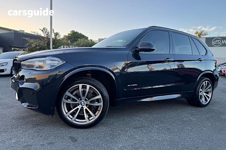 Blue 2014 BMW X5 Wagon Xdrive 30D