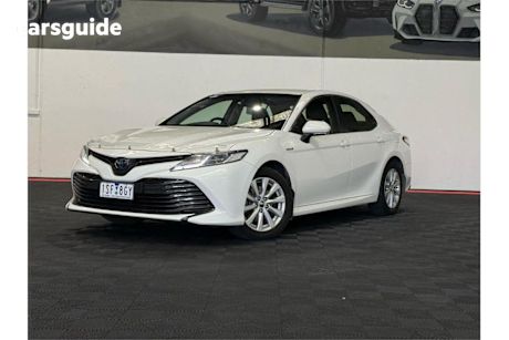 White 2020 Toyota Camry Sedan Ascent