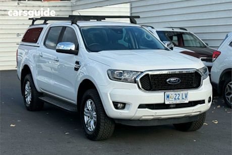 White 2021 Ford Ranger Double Cab Pick Up Xlt 3.2 (4X4)