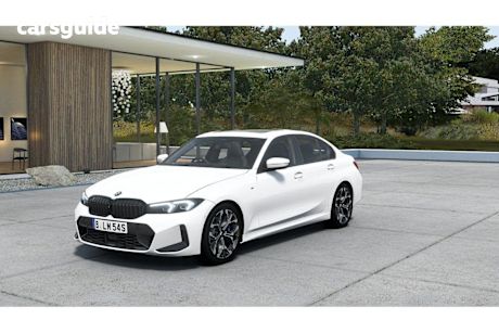 White 2024 BMW 3 Sedan 330I M SPORT R