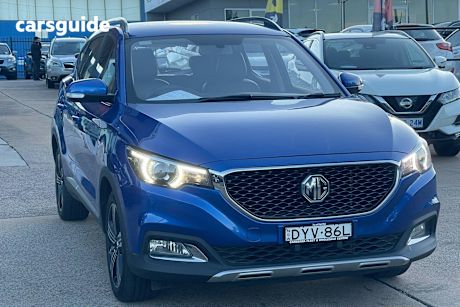 Blue 2018 MG ZS Wagon Excite