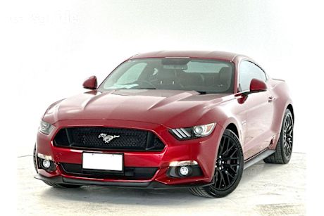Red 2017 Ford Mustang Coupe Fastback GT 5.0 V8