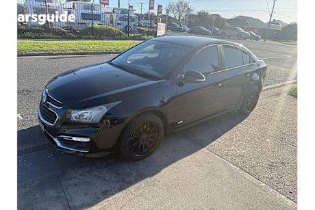 Black 2016 Holden Cruze Sedan Z-SERIES F